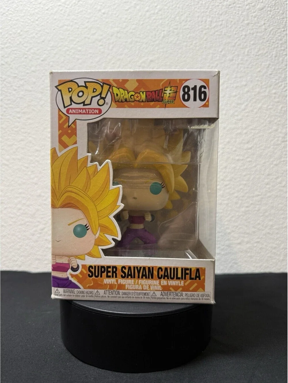 Funko Pop! Animation Dragon Ball Super Super Saiyan Caulifla 816 Vinyl Figure